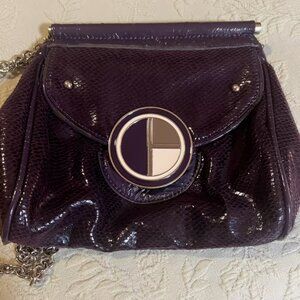 Rampage Small Purple Purse with Shoulder Strap